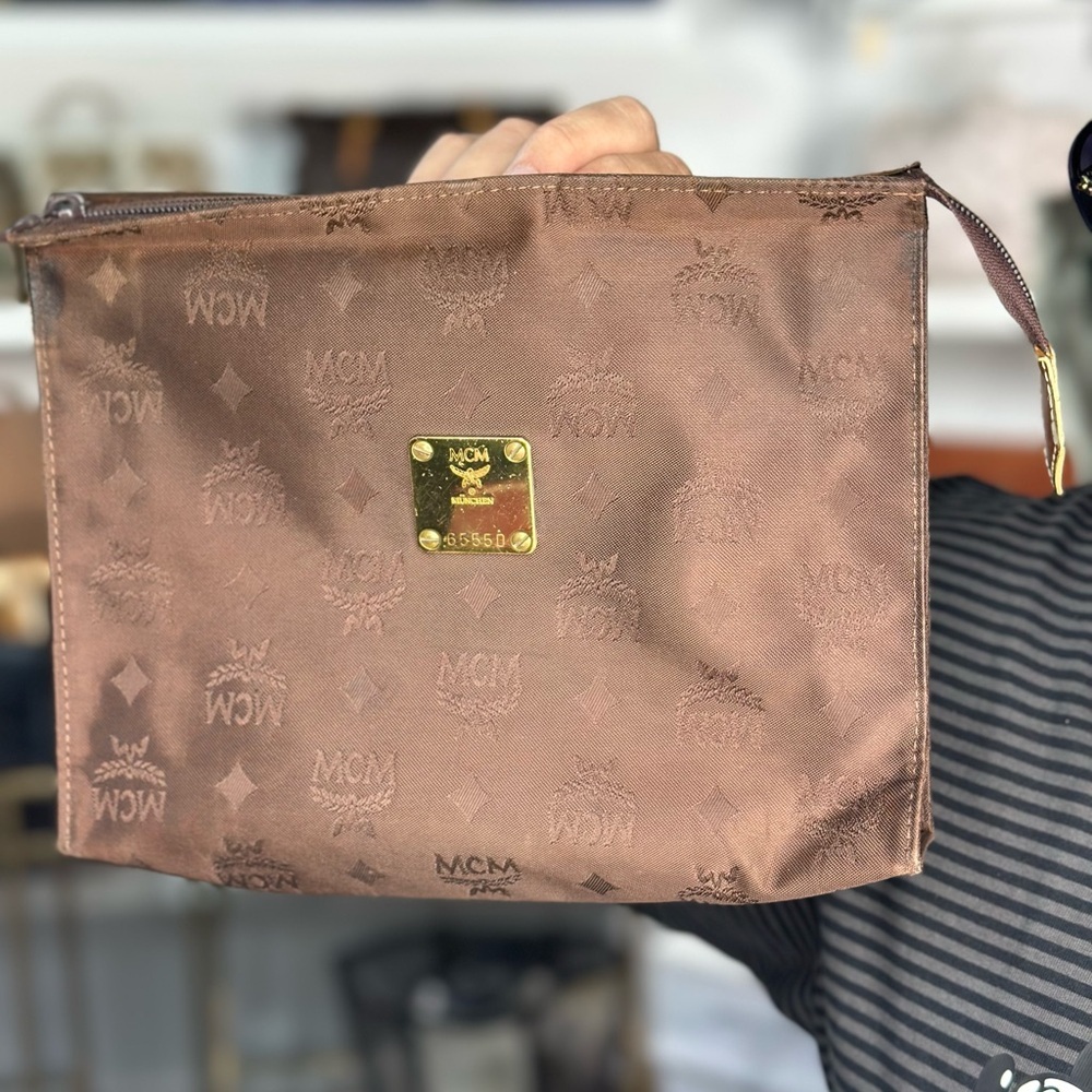 MCM Toiletry Pouch